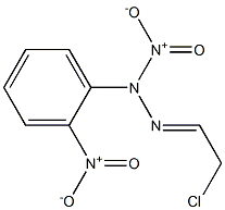 MONOCHLORACETALDEHYDEDINITROPHENYLHYDRAZONE Struktur