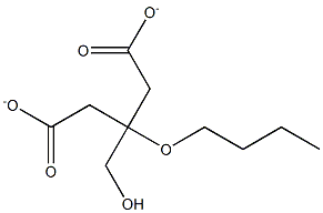 ETHYLENEGLYCOLMONOBUTYLETHERDIACETATE Struktur