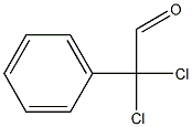 2-PHENYL-2,2-DICHLOROETHANAL Struktur