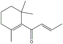 TRANS-4-(2,6,6-TRIMETHYL-CYCLOHEX-1-ENYL)-BUT-2-EN-4-ONE Struktur