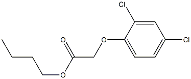 N-BUTYLESTEROF2,4-DICHLOROPHENOXYACETICACID Struktur