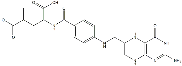 METHYLTETRAHYDROFOLATE Struktur