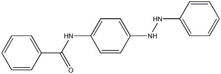 4-BENZOYLAMINOHYDRAZOBENZENE Struktur