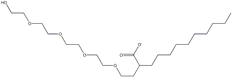 14-HYDROXY-3,6,9,12-TETRAOXATETRADECYLLAURATE Struktur