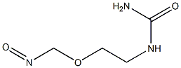 1-NITROSO-METHOXYETHYLUREA Struktur