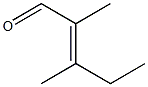 2-3DIMETHYLPENTEN-1-ONE Struktur