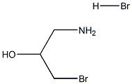 3-BROMO-2-HYDROXYPROPANAMINEHYDROBROMIDE Struktur