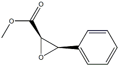 METHYLCIS-3-PHENYL-2,3-EPOXYPROPANOATE Struktur