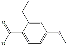 ETHYLTHIOANISATE Struktur