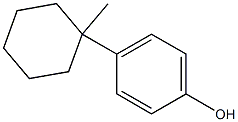 4-(1-METHYLCYCLOHEXYL)PHENOL Struktur