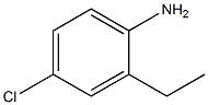 2-ETHYL-4-CHLOROANILINE Struktur