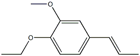 O-ETHYLISOEUGENOL Struktur