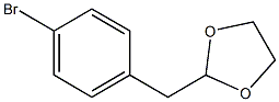 BROMO-4-(1,3-DIOXOLAN-2-YLMETHYL)BENZENE Struktur