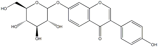 Formononetin-7-glucoside Struktur