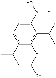 4-iso-Propylformatyl-phenylboronicacid Struktur