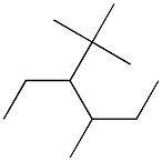 2,2,4-trimethyl-3-ethylhexane Struktur