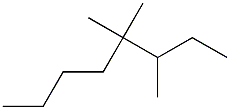 3,4,4-trimethyloctane Struktur