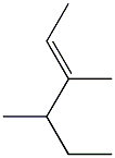 3,4-dimethyl-trans-2-hexene Struktur