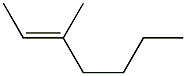 3-methyl-trans-2-heptene Struktur