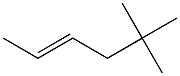 5,5-dimethyl-trans-2-hexene Struktur