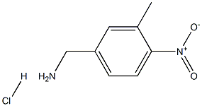 3-METHYL-4-NITROBENZYLAMINE HCL Struktur