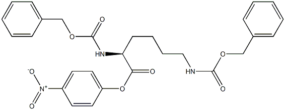 N2,N6-DIBENZYLOXYCARBONYL-L-LYSINE-4-NITROPHENYL ESTER Struktur