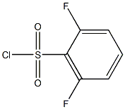 2,6 DIFLUOROBENZENE SULFONYL CHORIDE Struktur