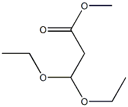 3,3 DIETHOXY PROPIONIC ACID METHYL ESTER Struktur