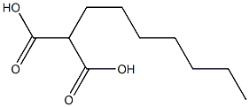 1,1-octanedicarboxylic acid Struktur