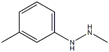 1-methyl-2-m-tolyl-hydrazine Struktur