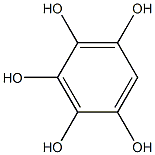 pentahydroxybenzene Struktur