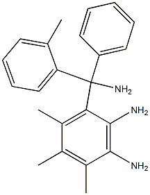 tetramethyltriamino-triphenylmethane Struktur