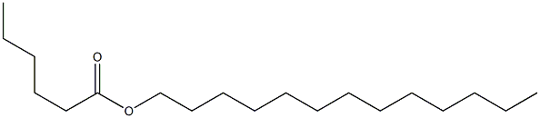 tridecyl caproate Struktur