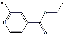 2-Bromo-isonicotinic acid ethyl ester Struktur