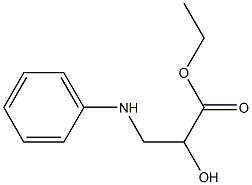 PHENYLISOSERINE ETHYL ESTER Struktur