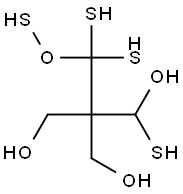 Pentaerythritol Tetrathiol Struktur