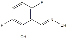 3,6-DIFLUORO-2-HYDROXYBENZALDEHYDE OXIME Struktur