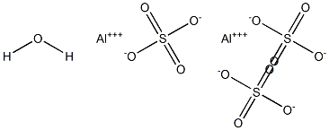 ALUMINIUM SULFATE HYDRATE CRYSTALLINE, PURE PH. EUR., USP Struktur