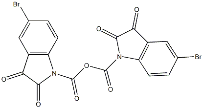 5-BROMOISATINIC ANHYDRIDE Struktur