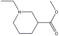 METHYL N-ETHYL-3-PIPERIDINECARBOXYLATE Struktur