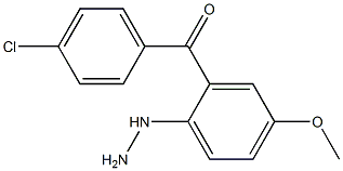 N-P-CHLOROBENZOYL-P-METHOXYPHENYL HYDRAZINE Struktur