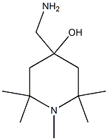 4-(AMINOMETHYL)-1,2,2,6,6-PENTAMETHYLPIPERIDIN-4-OL Struktur