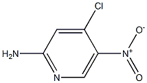 4-CHLORO-5-NITROPYRIDIN-2-AMINE Struktur