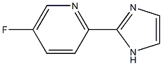 5-FLUORO-2-(1H-IMIDAZOL-2-YL)PYRIDINE Struktur