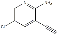 5-chloro-3-ethynyl-2-pyridinamine Struktur