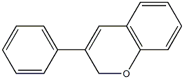 3-phenyl-2H-chromene Struktur