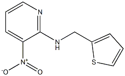 N2-(2-thienylmethyl)-3-nitropyridin-2-amine Struktur