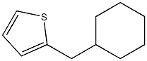 2-(cyclohexylmethyl)thiophene Struktur