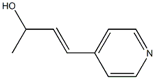 4-(4-pyridyl)but-3-en-2-ol Struktur