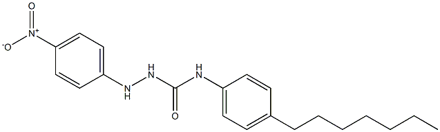 N1-(4-heptylphenyl)-2-(4-nitrophenyl)hydrazine-1-carboxamide Struktur